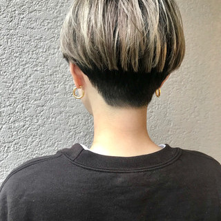 刈り上げショート 刈り上げ女子 ショートヘア スポーツ Summer 富永暁子 Hair