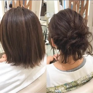 ヘアセット動画 ヘアアレンジ 簡単ヘアアレンジ ボブ Unix イオンモール幕張新都心店 桑野 健司 4706 Hair