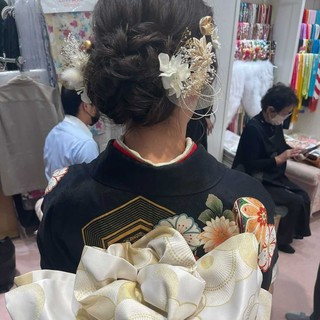 21年冬 結婚式 パーティ 成人式のヘアスタイル 髪型 ヘアアレンジ一覧 Hair