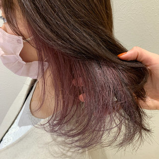 22年春 レッド ピンク系 ラズベリーピンクのヘアスタイル 髪型 ヘアアレンジ一覧 Hair