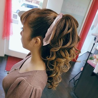 22年夏 まとめ髪 ポニーテールのヘアスタイル 髪型 ヘアアレンジ一覧 Hair