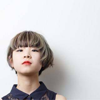 グレーアッシュ 個性的 モード ローライト Chainon 山田大貴 Factt 2945 Hair