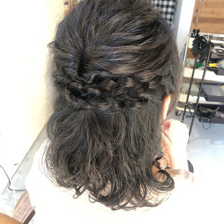 21年秋 ハーフアップのヘアスタイル 髪型 ヘアアレンジ一覧 Hair