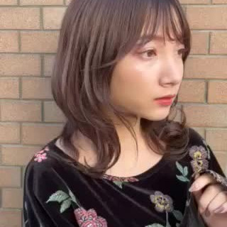 21年冬 顔型 肌色 ひし形のヘアスタイル 髪型 ヘアアレンジ一覧 Hair