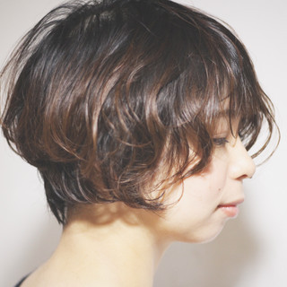 ショート ナチュラル 田中美保 21年春 髪型 アレンジのヘアカタログ Hair