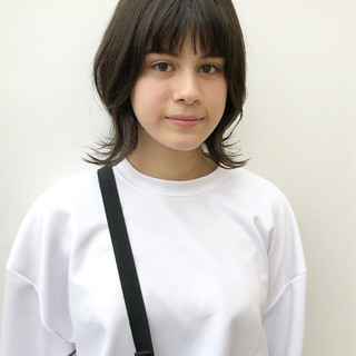 中学生 学生 ウルフカット ナチュラル Morio From London さいたま新都心 出塩 浩之 4995 Hair