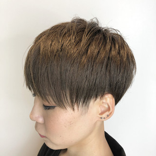 ナチュラル ベリーショート 刈り上げ女子 ショート Kellys Green 羽鳥 克哉 Hair