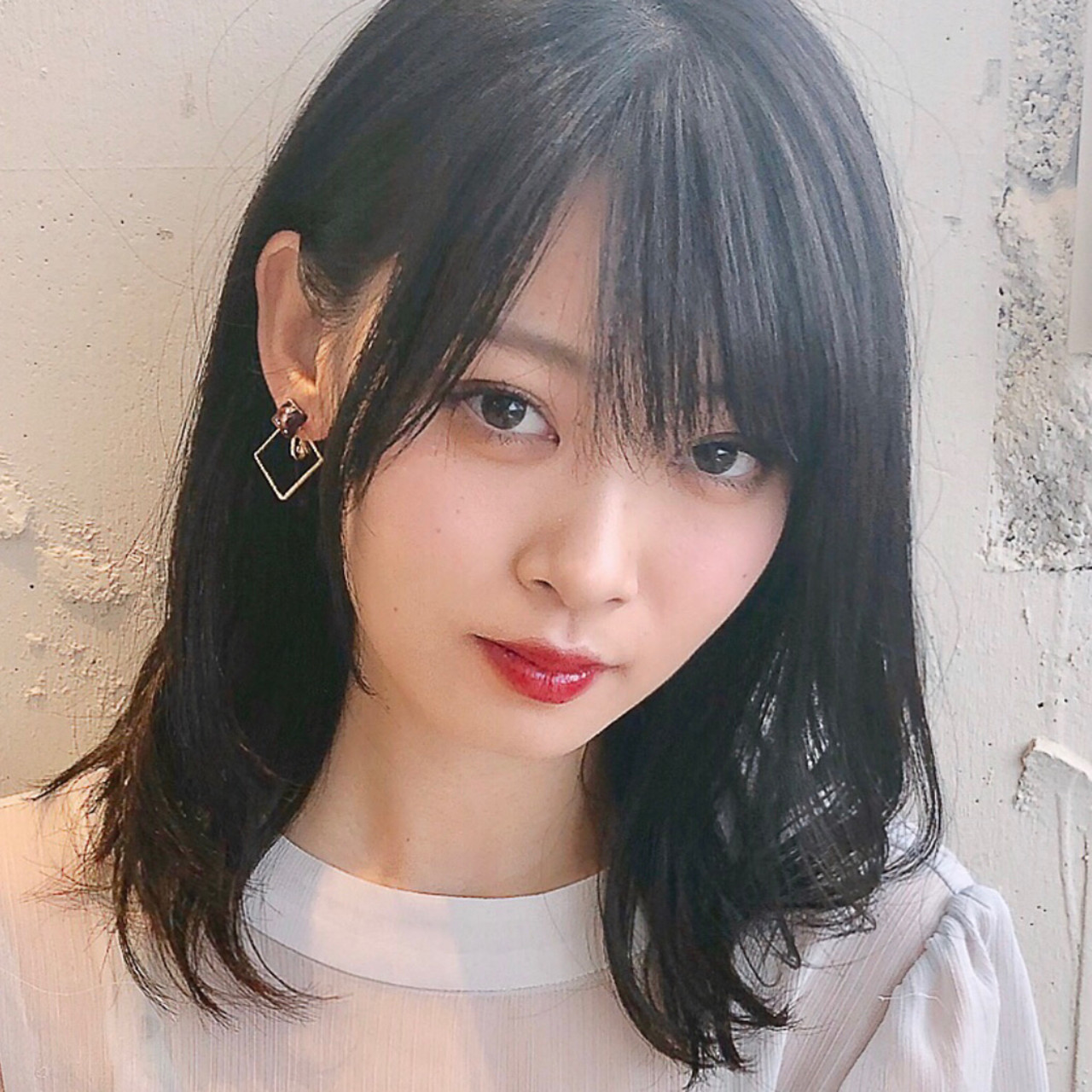 Hd限定黒髪 ミディアム ヘア スタイル 最高のヘアスタイルのアイデア