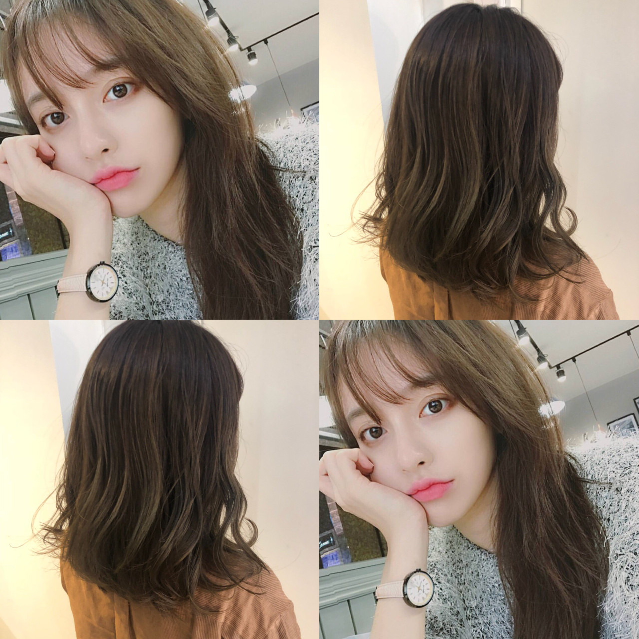 セミロング 大人かわいい 渋谷系 ナチュラル Fosta 犬島麻姫子 382577