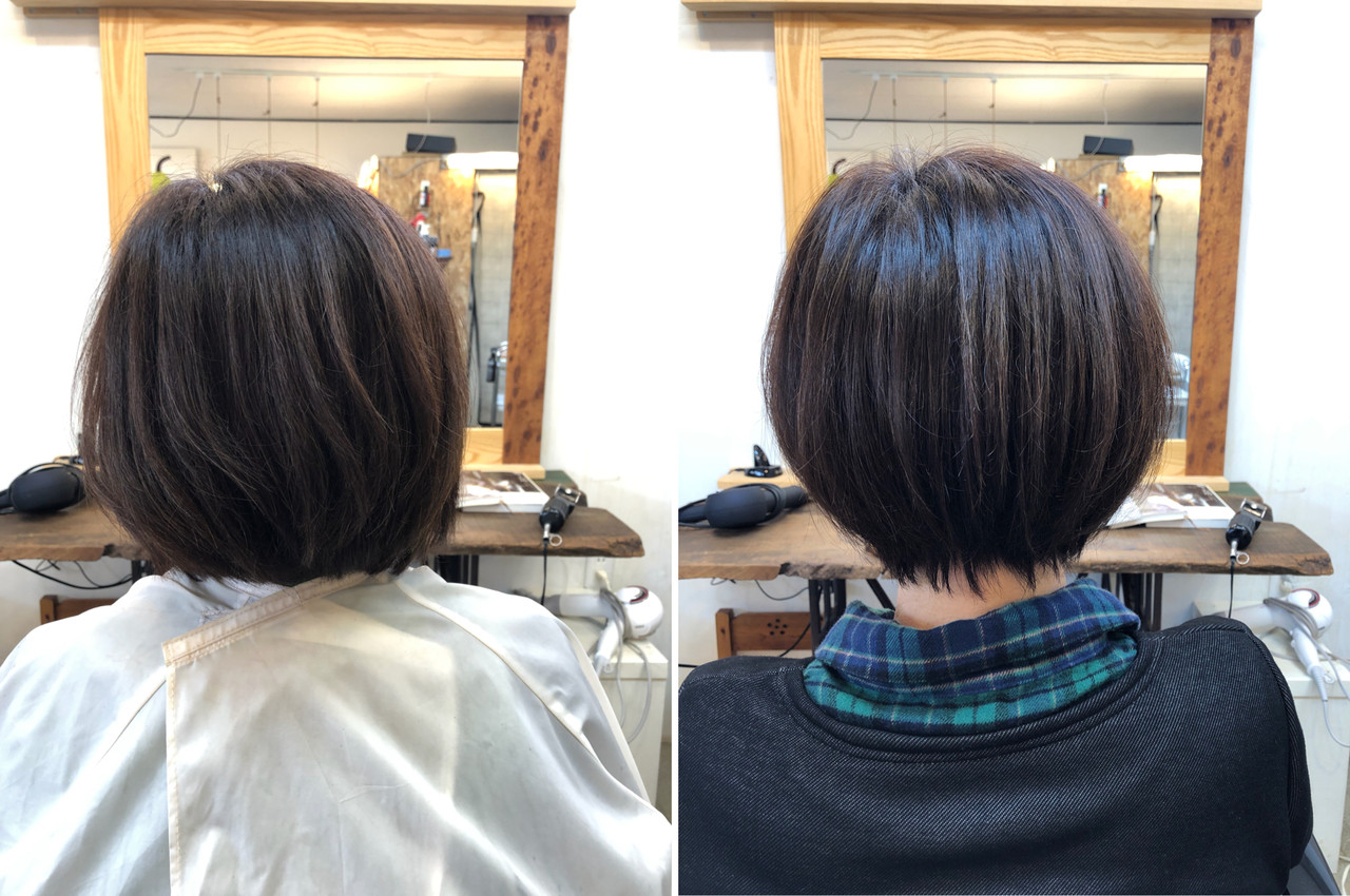 髪質改善 小顔ヘア 美髪 ショートprivate Hair Salon Spread タナカ