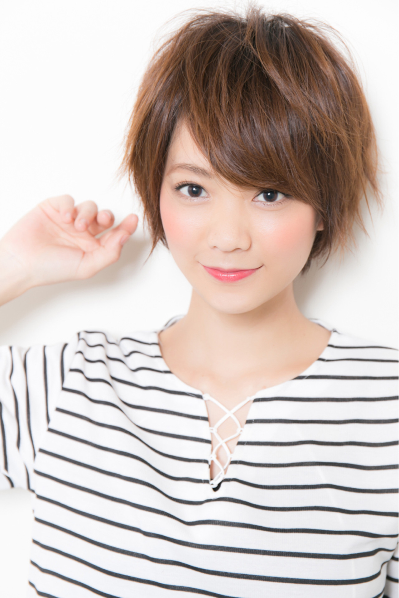 愛され ショート 透明感 前髪あり Garden Garden 長田耕太 231949 愛され ショート 透明感 前髪あり Garden Garden 長田耕太 231949