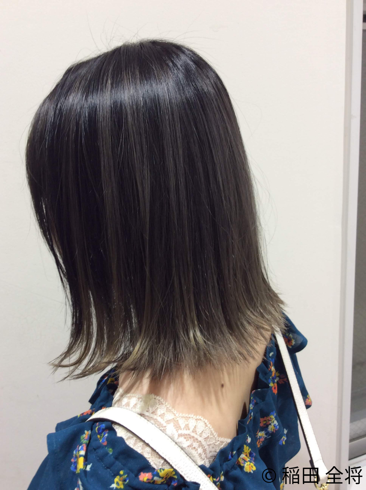 グレージュ ヘアカラー ストリート 大人ハイライト Trecolori グレージュ ヘアカラー ストリート 大人ハイライト Trecolori