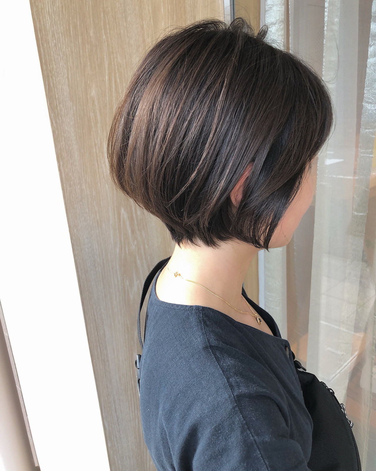 ショートヘア ショートボブ 横顔美人 ショート Treat Hair Design