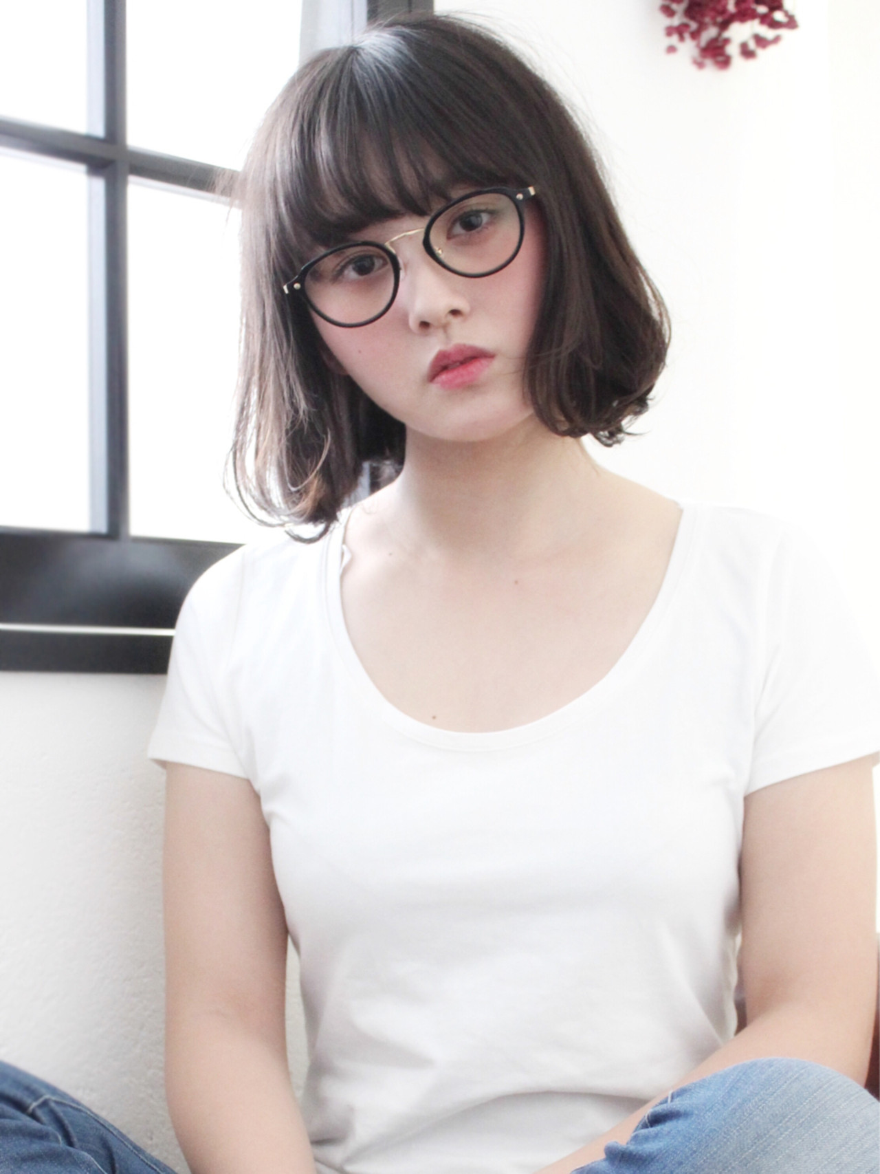 ボブ イルミナカラー ベージュ ブルージュ Ooit 上田智久 Ooit 福岡 天神 Hair