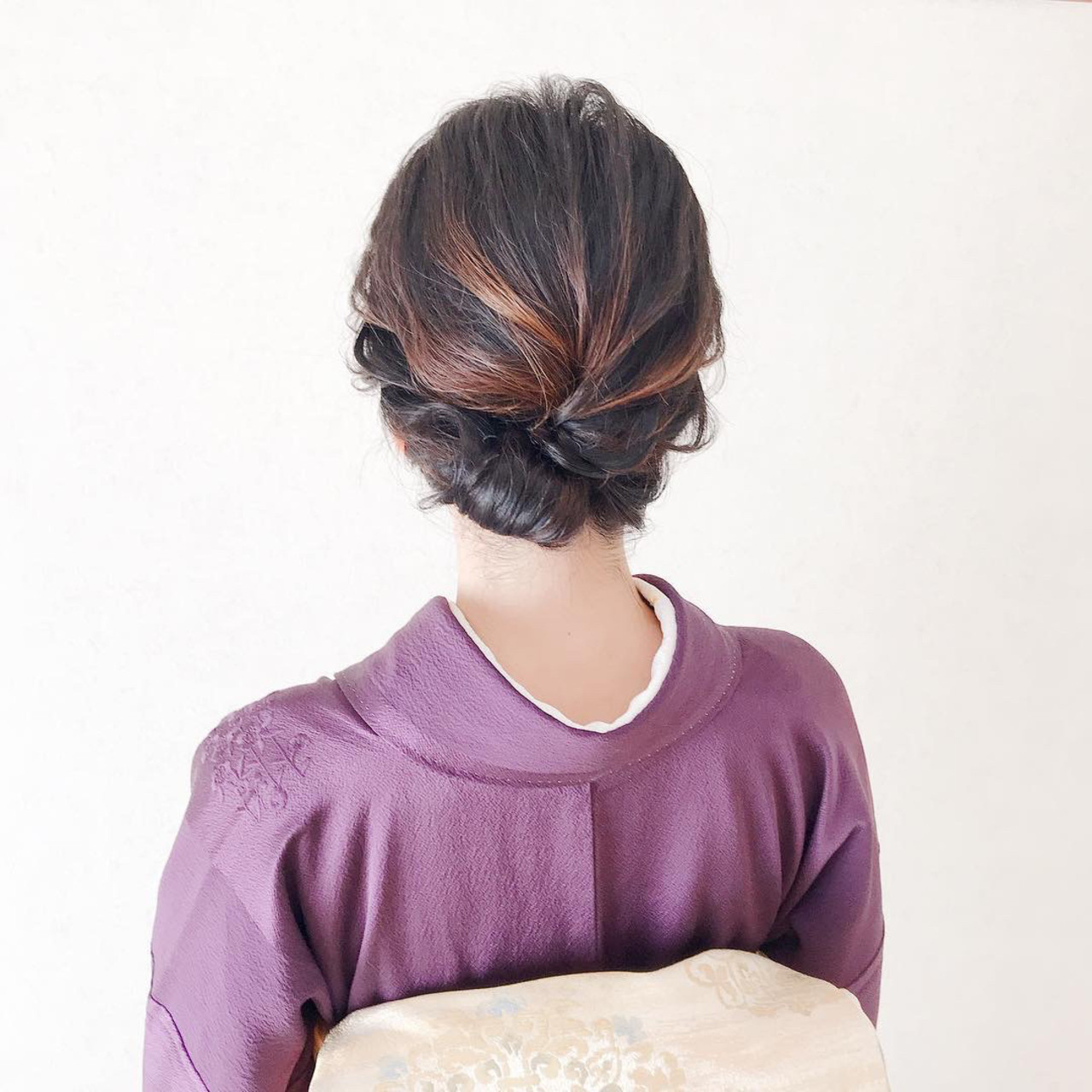 髪型 最新ミディアム 振袖 結婚式 髪型