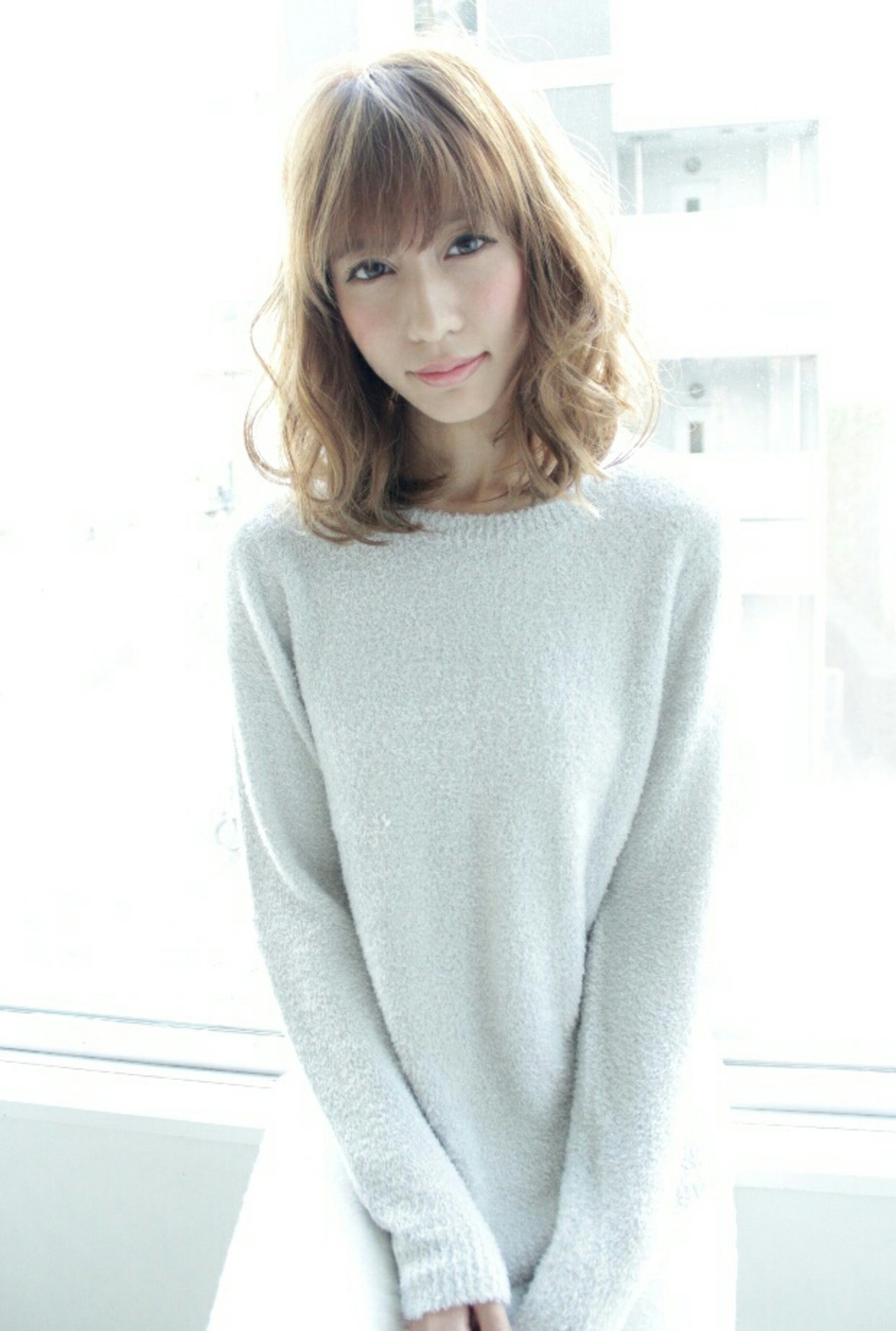 ふわふわ 大人かわいい 大人女子 ブラウンベージュ Air Kobe Air