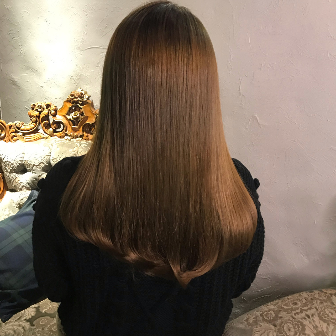 ミルクティーグレージュ ナチュラル ダブルカラー ミルクティー Rita Co 大宮東口店 Aya 4551 Hair
