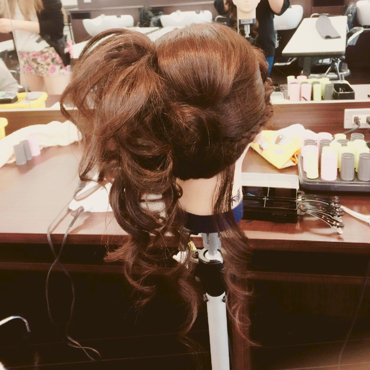 アップスタイル コンサバ サイドアップ パーティ 土居 風音 78420