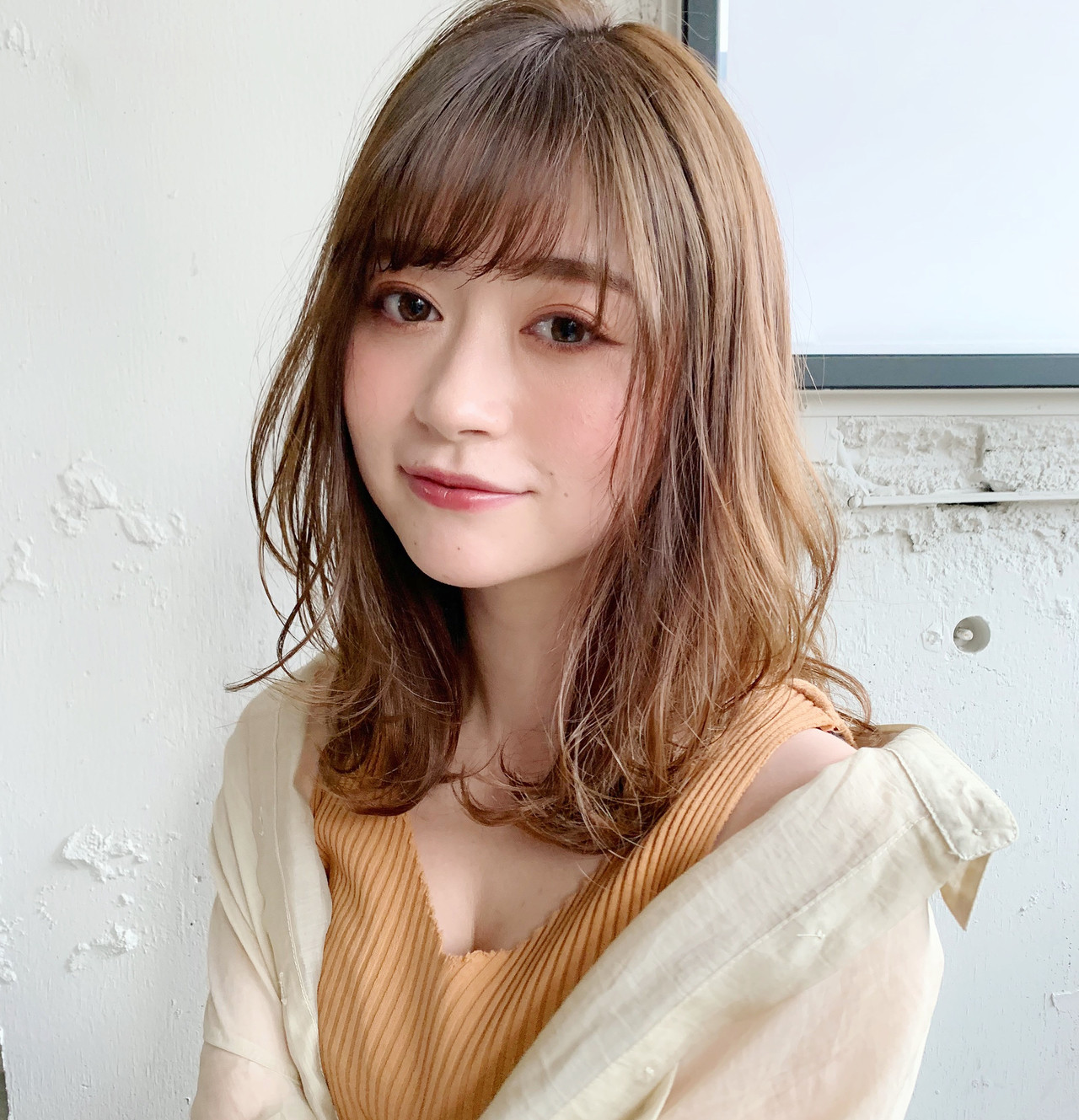 デジタルパーマ フェミニン ゆるふわ ミディアム Kyli表参道 Kyli
