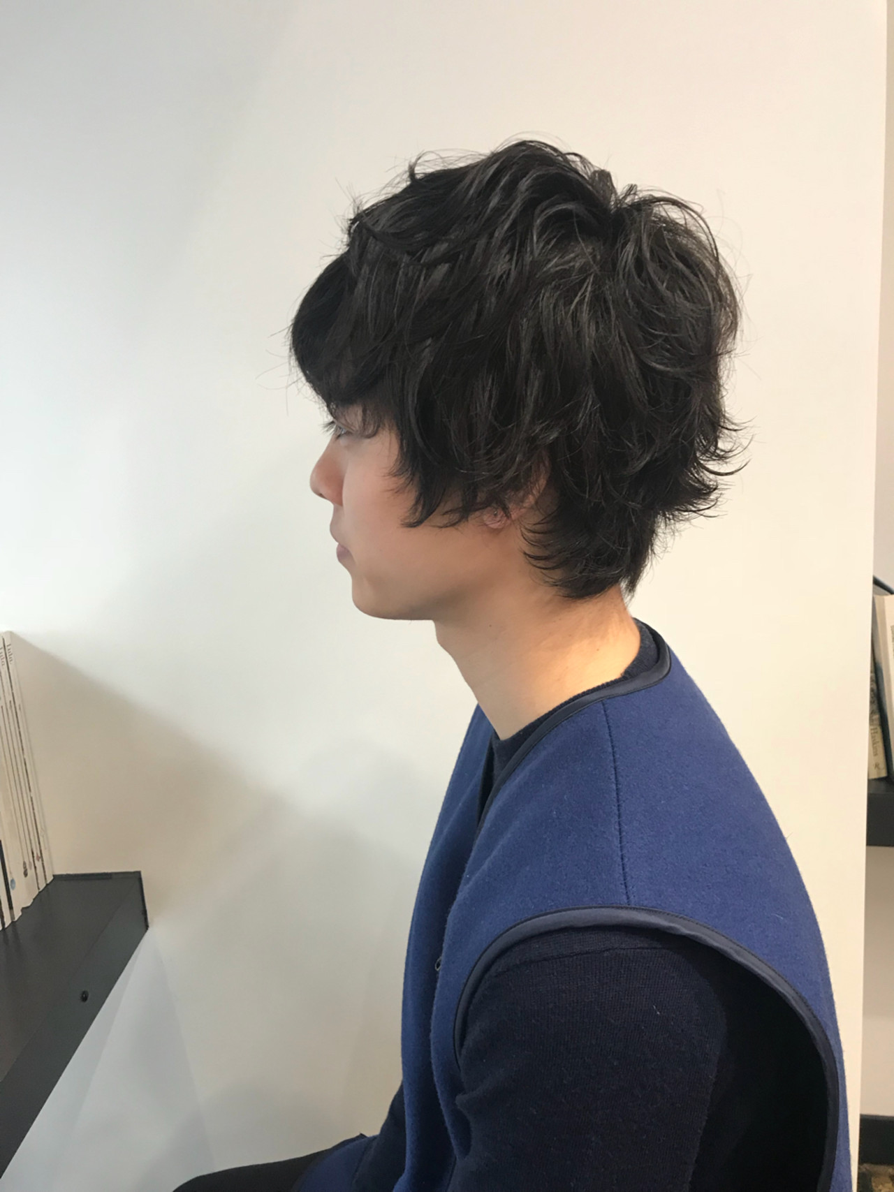 ウルフカット 黒髪 メンズ 色気 Owl Hair 松村卓人 378820 Hair