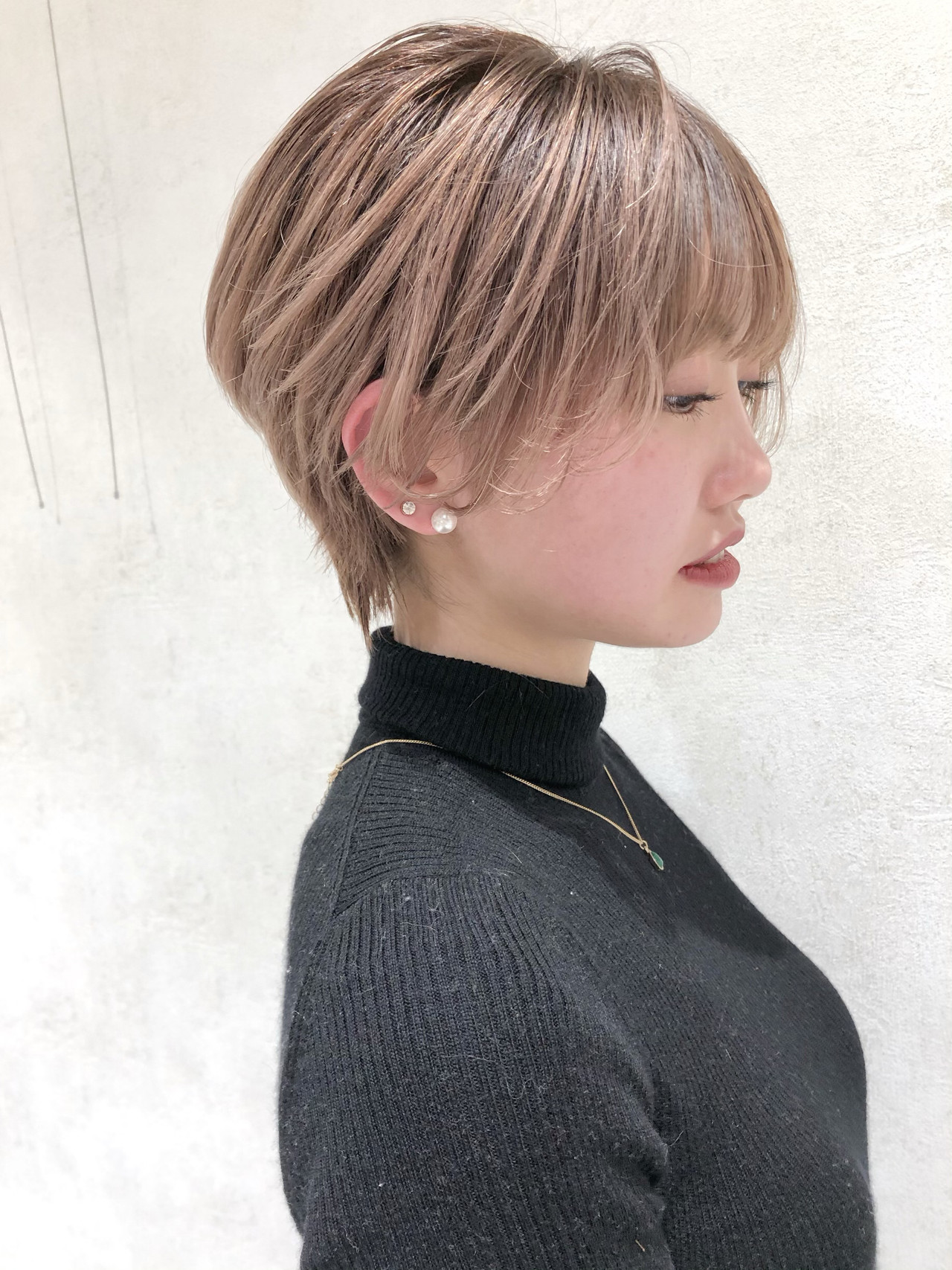 エレガント 髪型 ショート