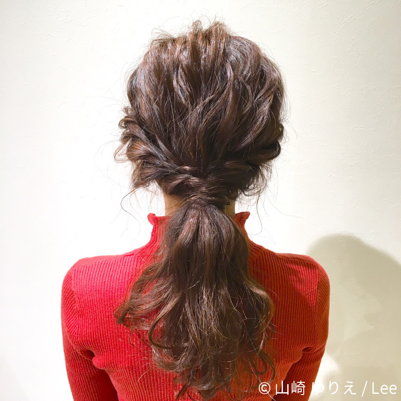 エレガント髪型 アレンジ ロング 冬 無料のヘアスタイル画像