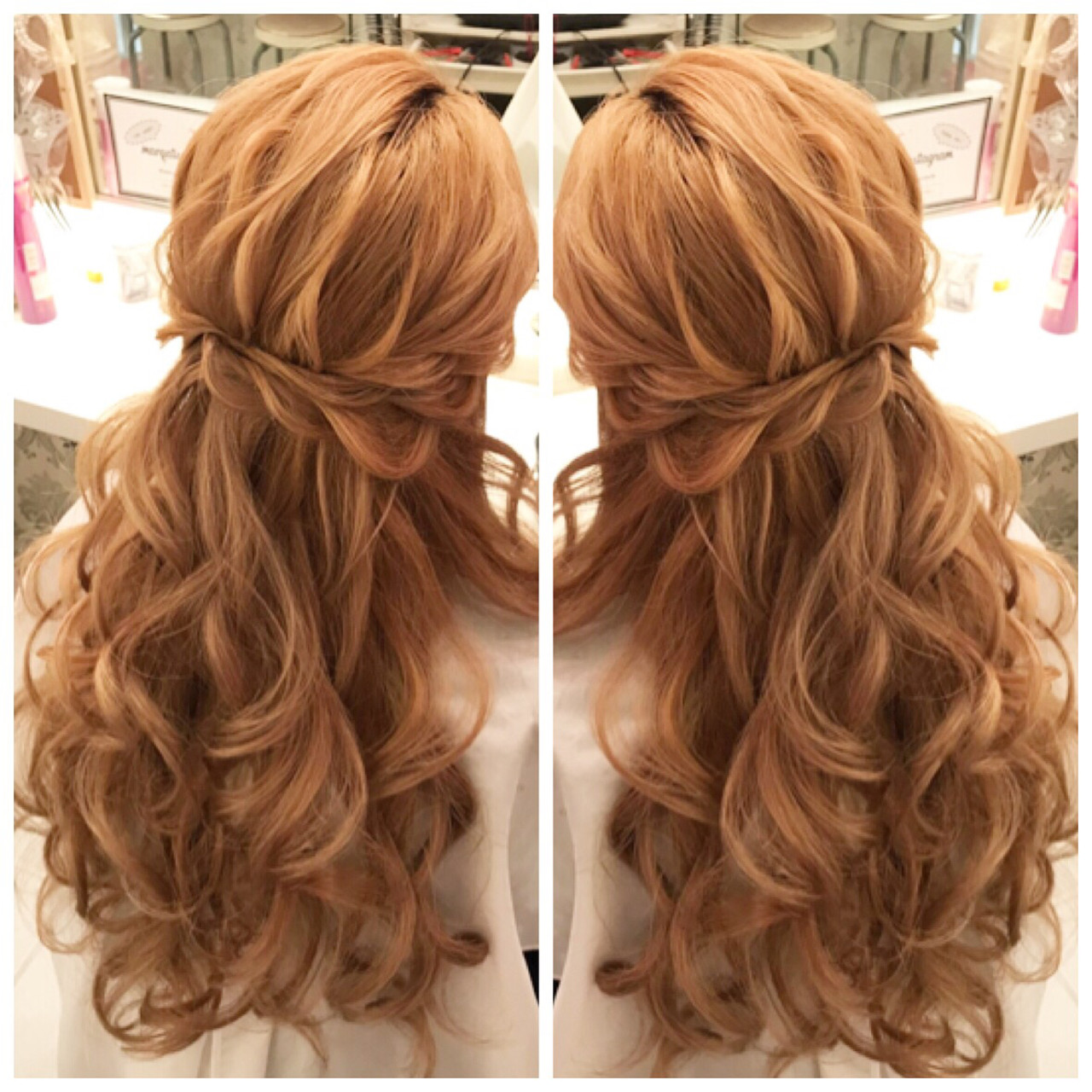 ナチュラル 簡単ヘアアレンジ デート ヘアアレンジ セットサロンiris