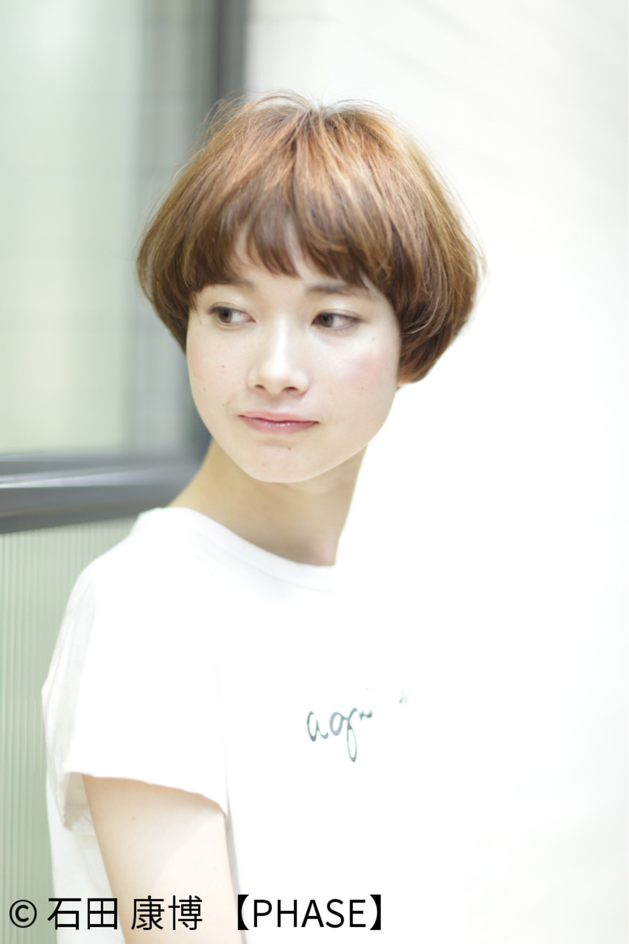 ナチュラル ショート マッシュ 木村カエラ ヘアスタイルや髪型の写真・画像