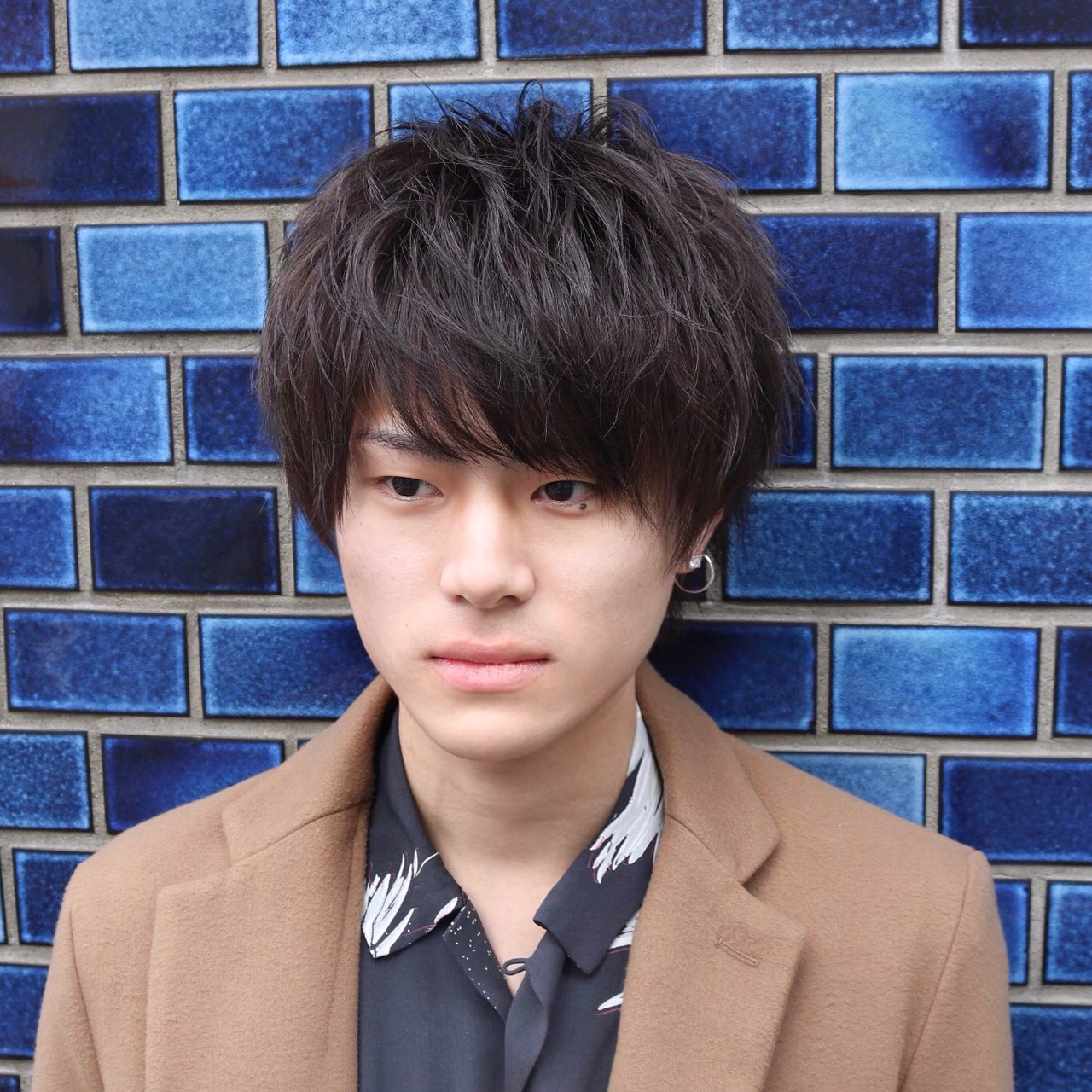 メンズヘア メンズ メンズパーマ ショートhairresort Bouquet 長瀬