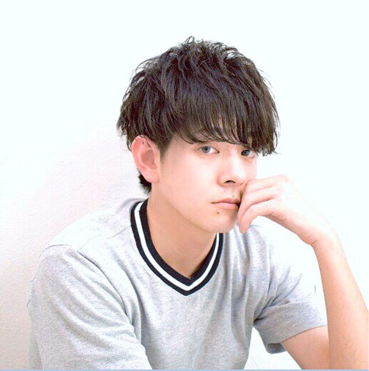 ナチュラル ショート メンズ スポーツbecco イマダマコト 389619hair