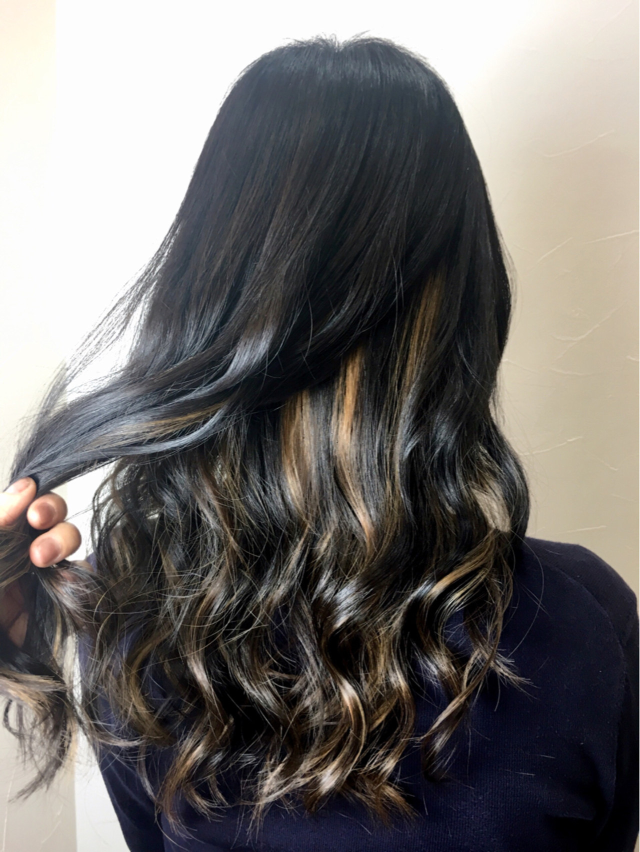 インナーカラー 3dカラー ロング エレガント Chara池袋 Miyuki O