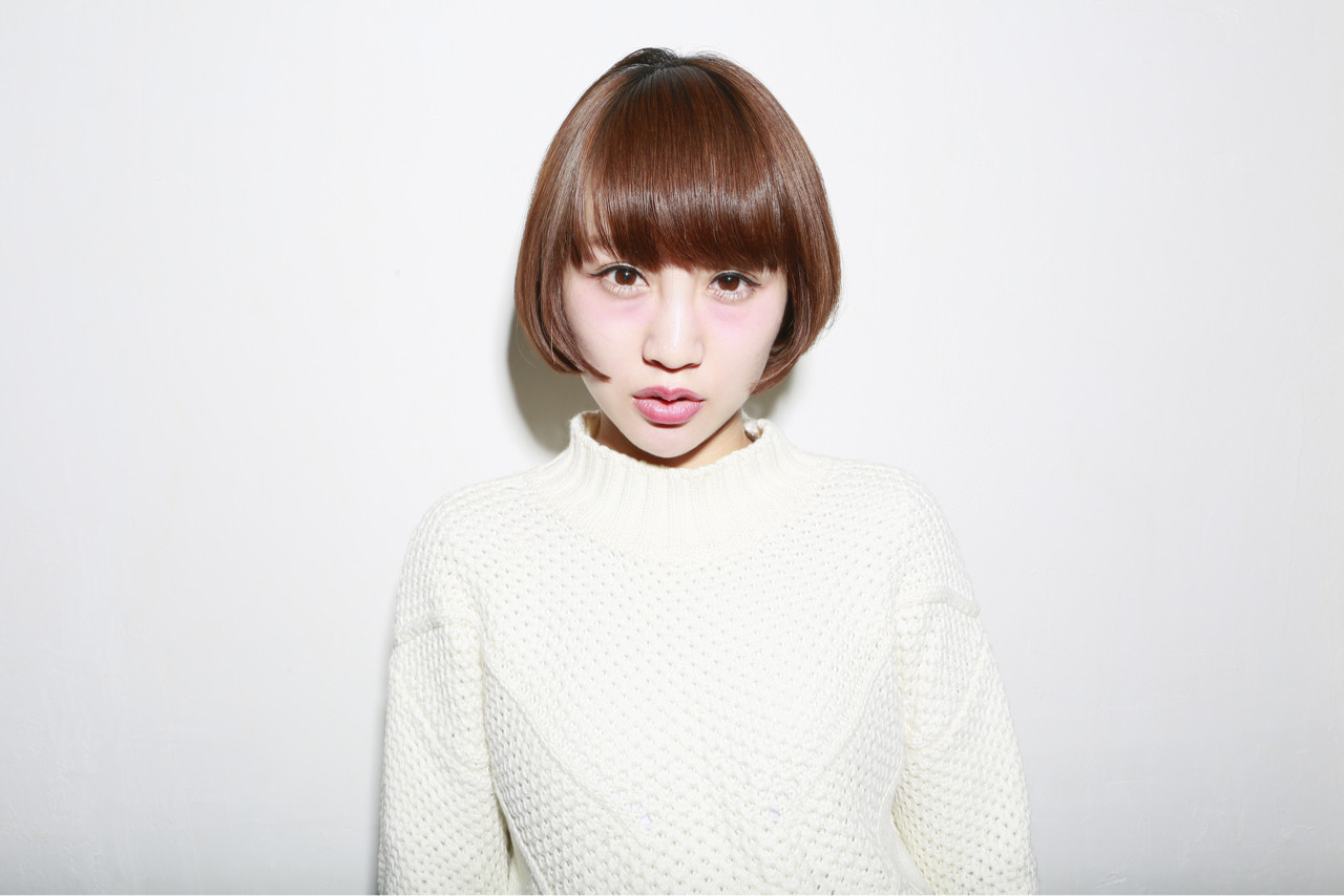 ショート ストリート 前髪あり ミルクブッシュ 清水桃子 ミルクブッシュ 1304 Hair