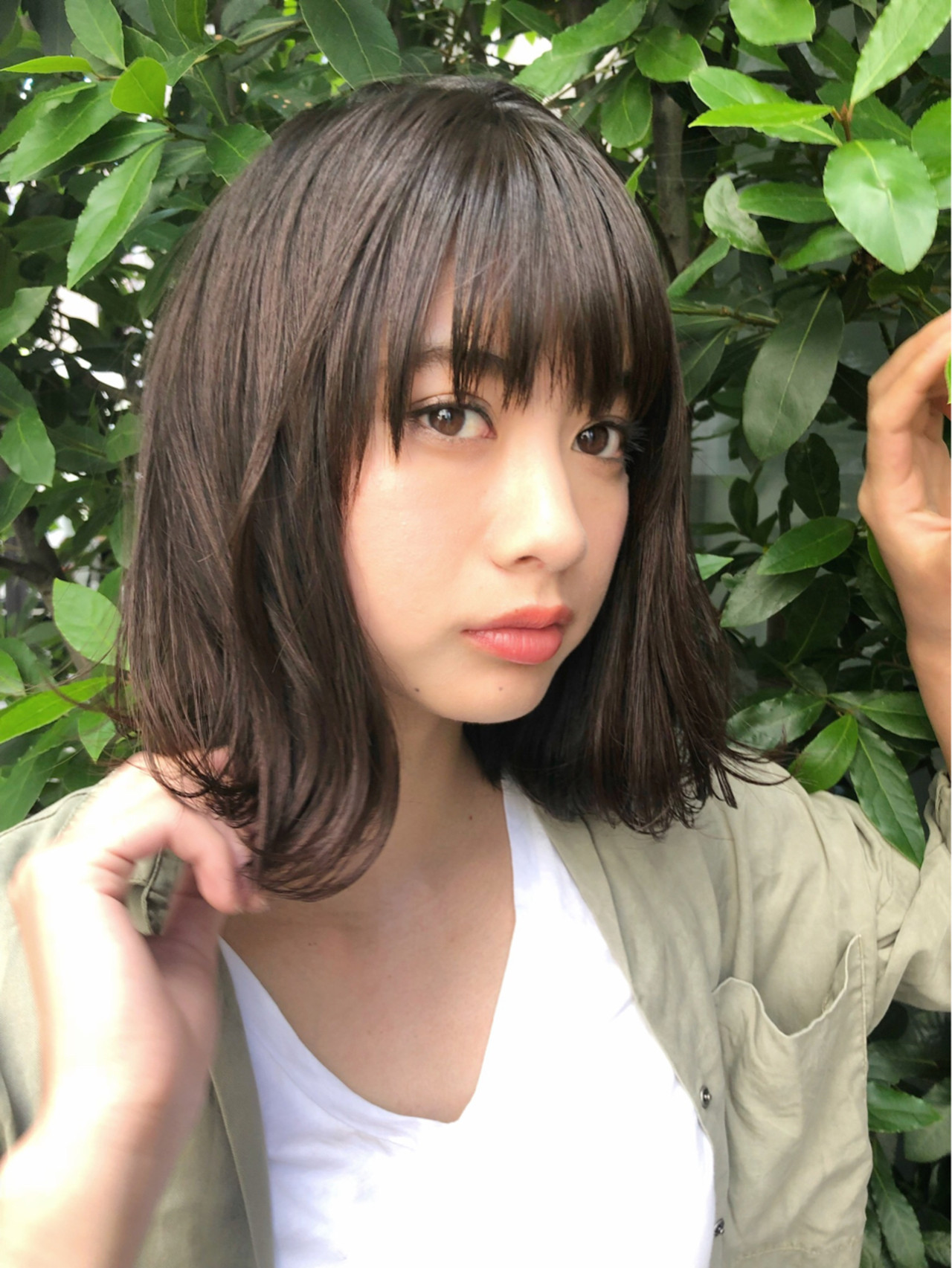 夏 前髪あり 抜け感 大人かわいい Sand 銀座ボブ美容師 がべゆうき 夏 前髪あり 抜け感 大人かわいい Sand 銀座ボブ美容師 がべゆうき