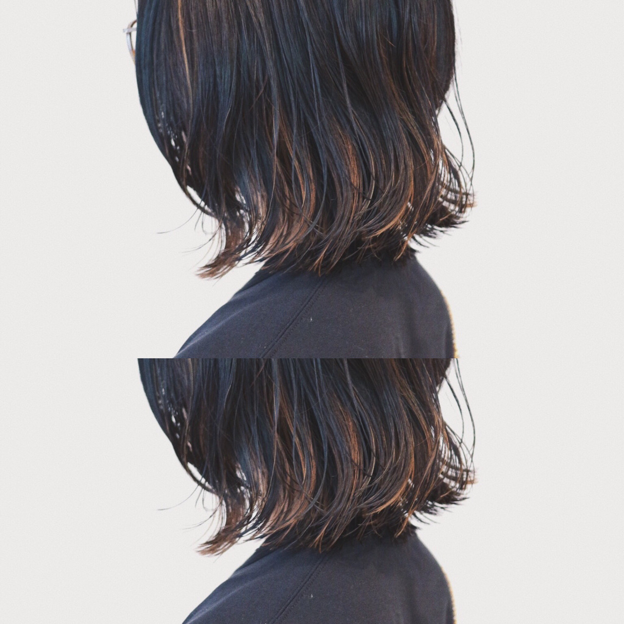 ボブ ストリート ハイライト インナーカラー Baco バコ 三好