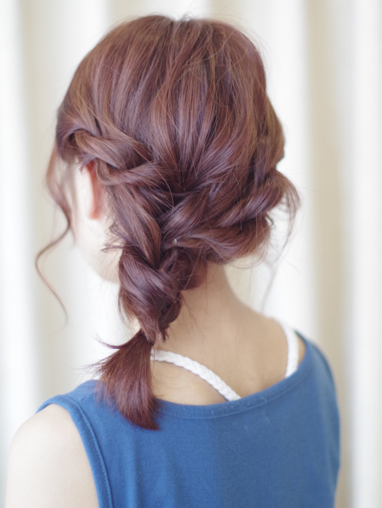 編み込み ヘアアレンジ ミディアム パーティ Ichari 水上 雅裕 210909 編み込み ヘアアレンジ ミディアム パーティ Ichari 水上 雅裕 210909