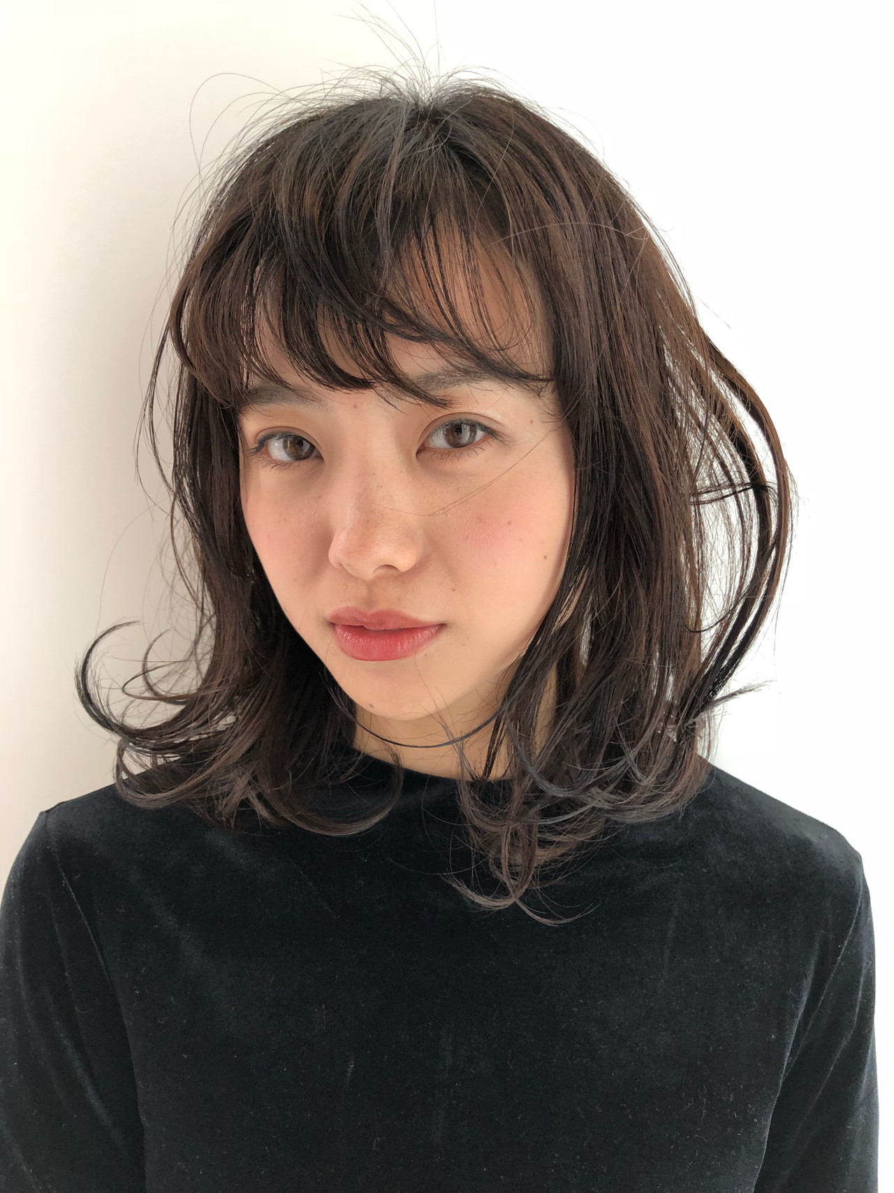 ミディアム くせ毛風 デジタルパーマ ウェーブ Chillo 吉田将大 ミディアム くせ毛風 デジタルパーマ ウェーブ Chillo 吉田将大