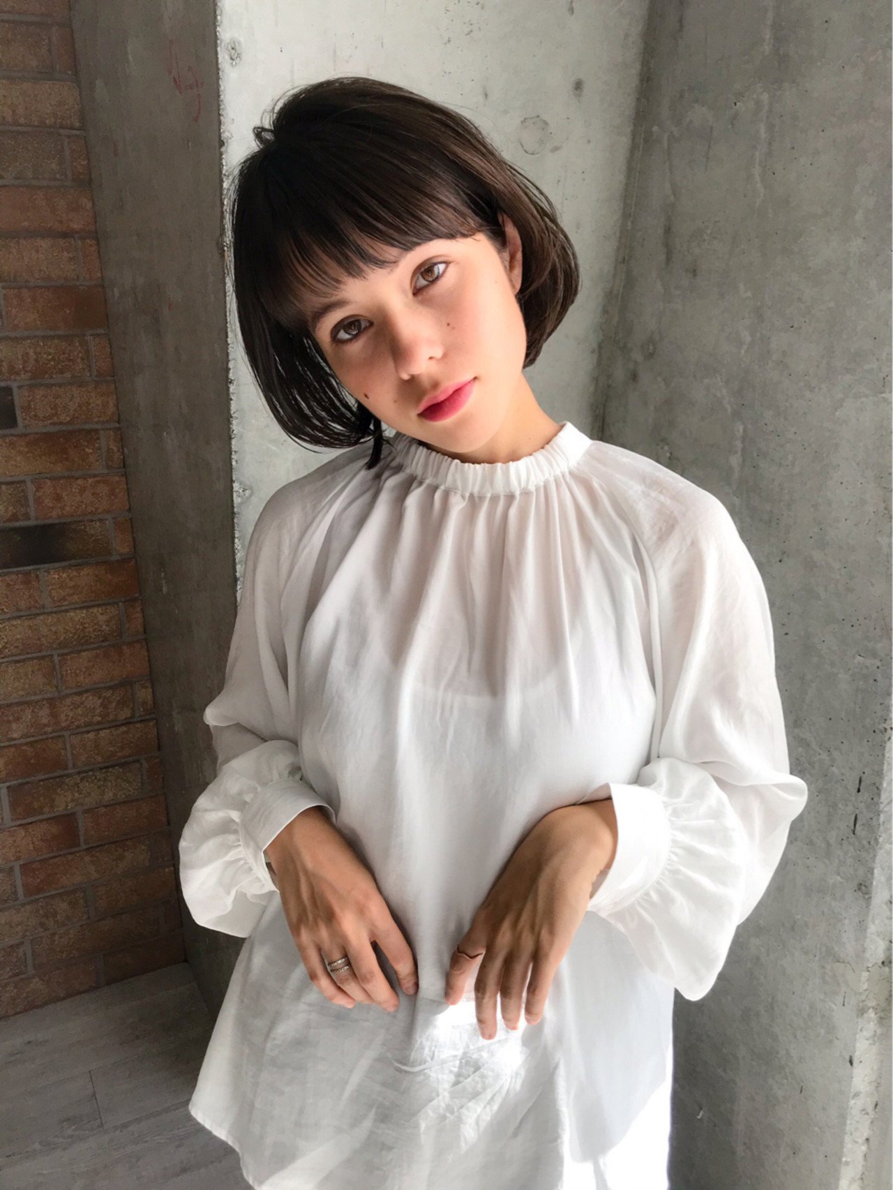 ボブ 冬 女子力 ショートボブ Manoharu Manoharu 新屋敷 Hair