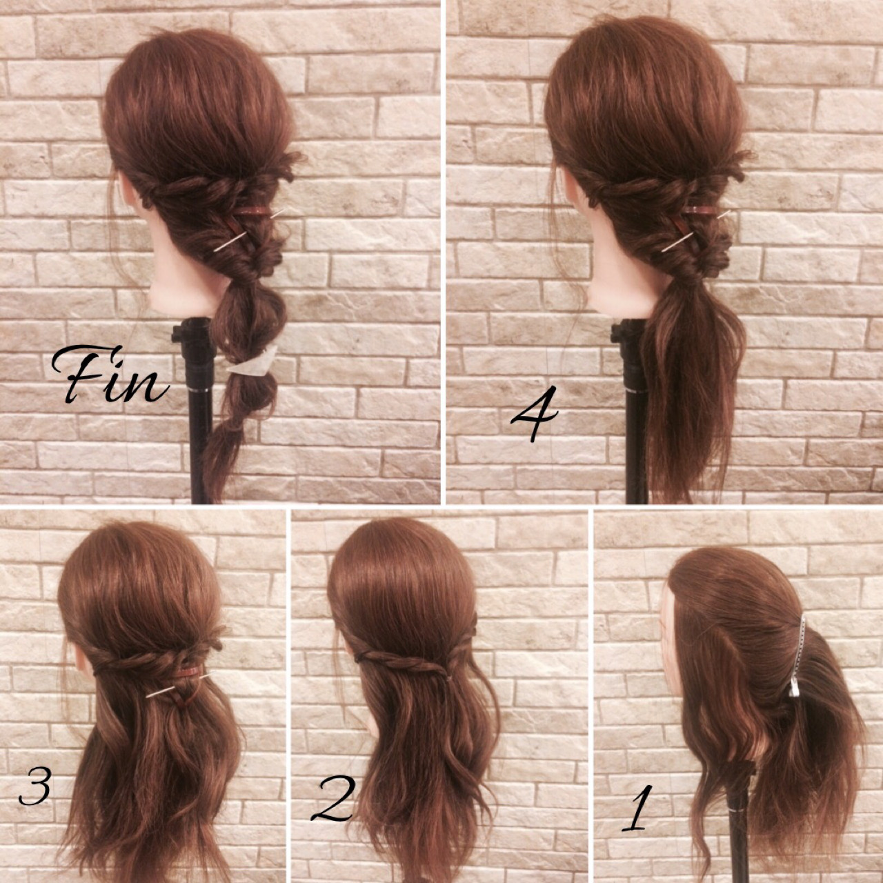 ミディアム 春 ガーリー 簡単ヘアアレンジ 匠forhair 中村香奈子