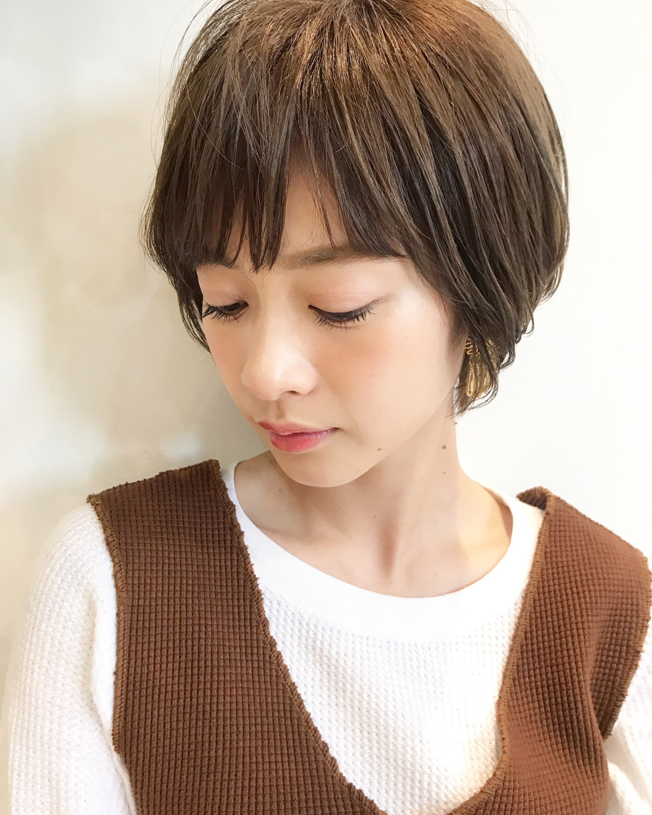 ショートボブ 小顔ショート ショート ショートヘアvie 大人可愛い