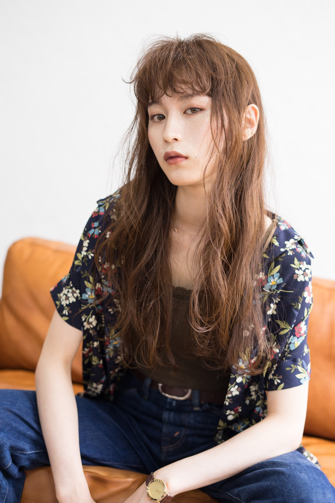 ベージュ 外国人風 ロング ナチュラル Hair Make Ash 祐天寺 山田涼一 Hair