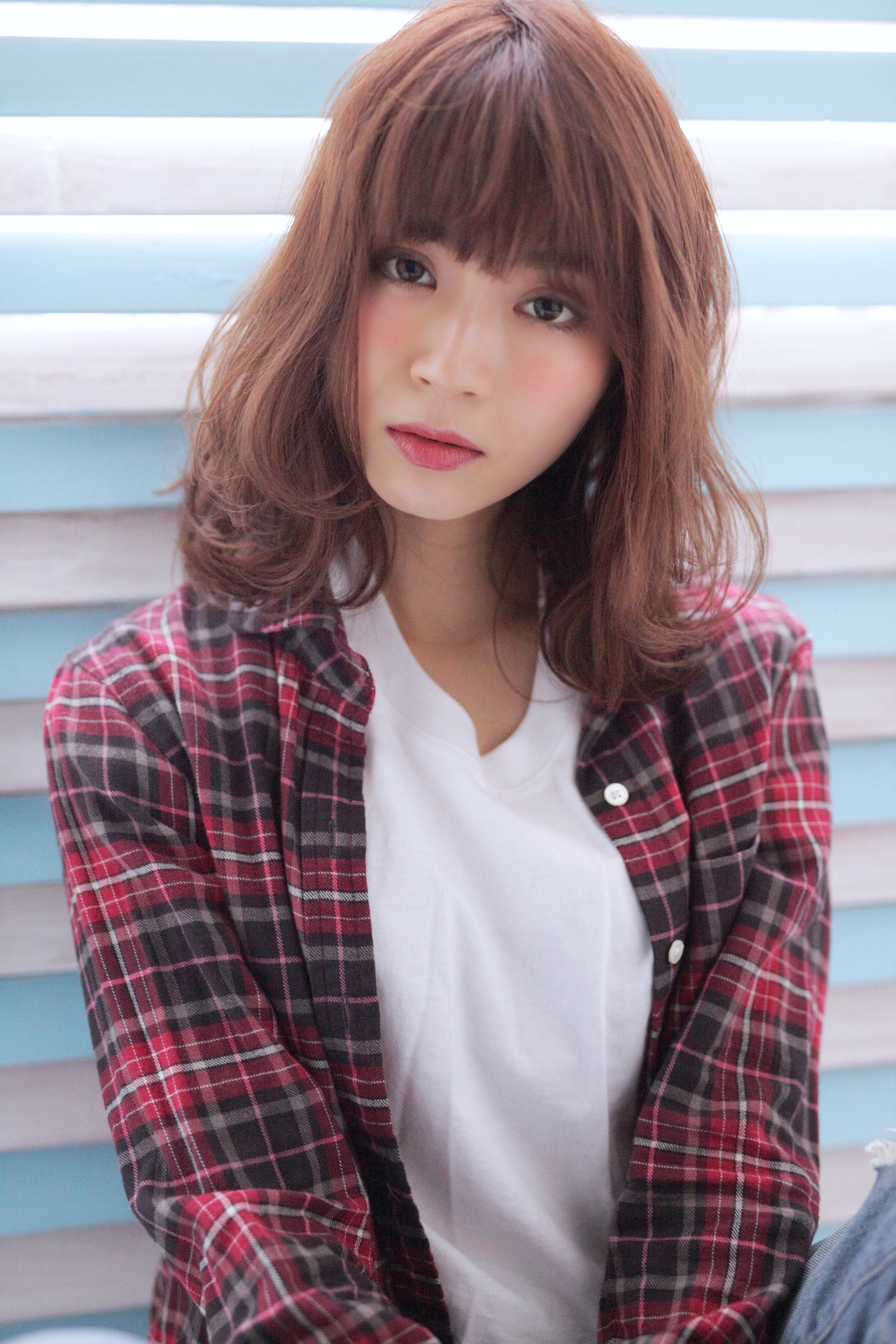 ワンカール ミディアム パーマ 内巻き Dishel 石田 学史 431370 Hair ワンカール ミディアム パーマ 内巻き Dishel 石田 学史 431370 Hair