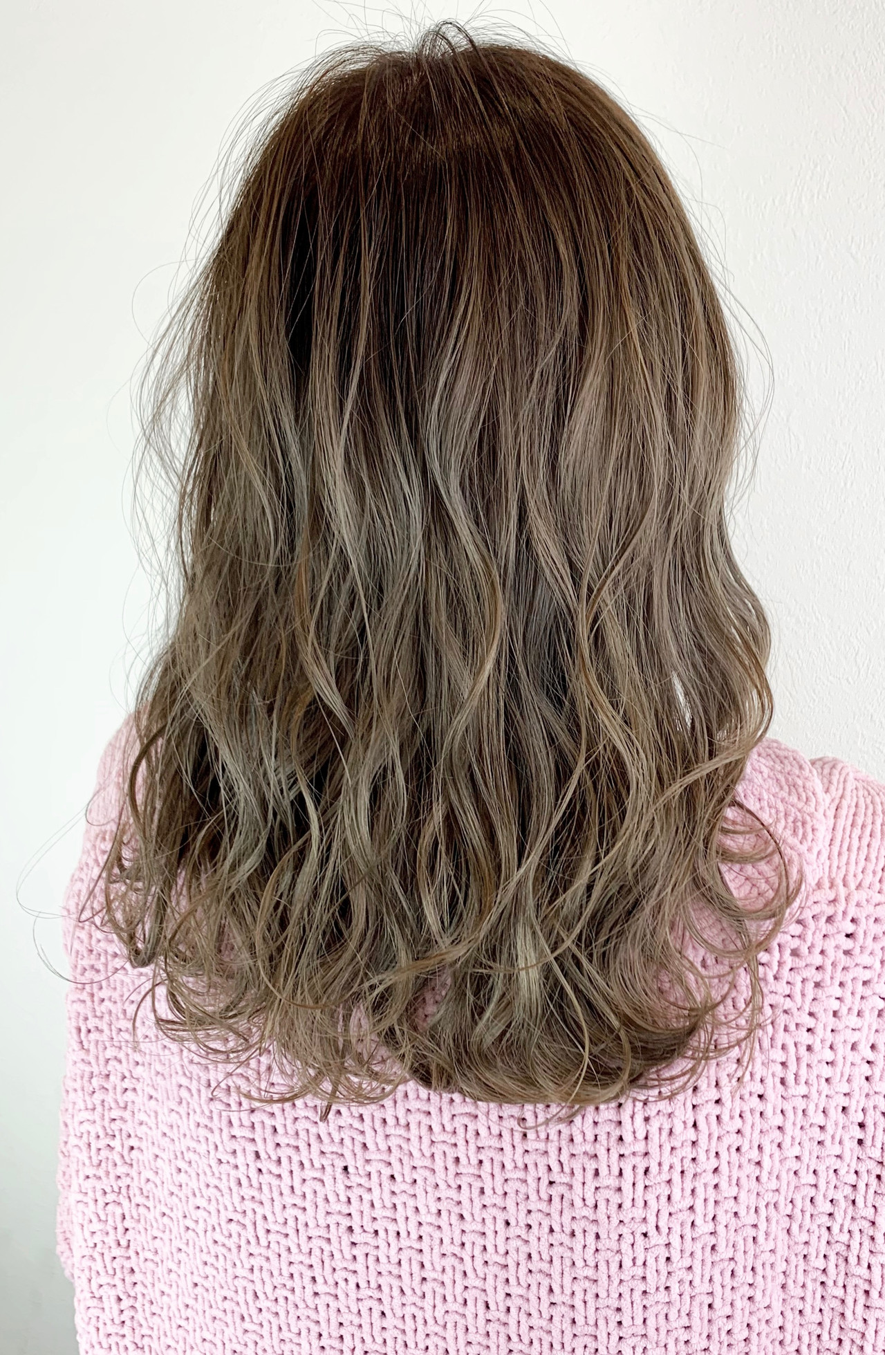 ロング 3dカラー 外国人風 ハイライト Ciel 四条河原町店 佐藤 兼造