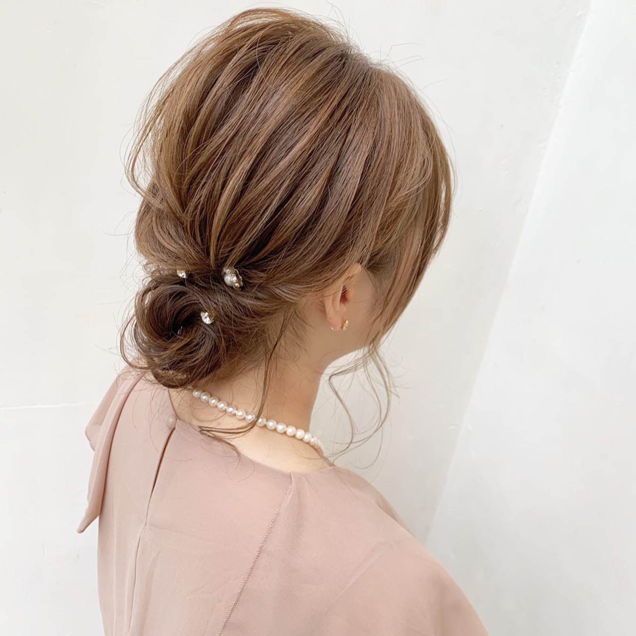 大人可愛い まとめ髪 結婚式ヘアアレンジ ヘアアレンジ Radial Hair