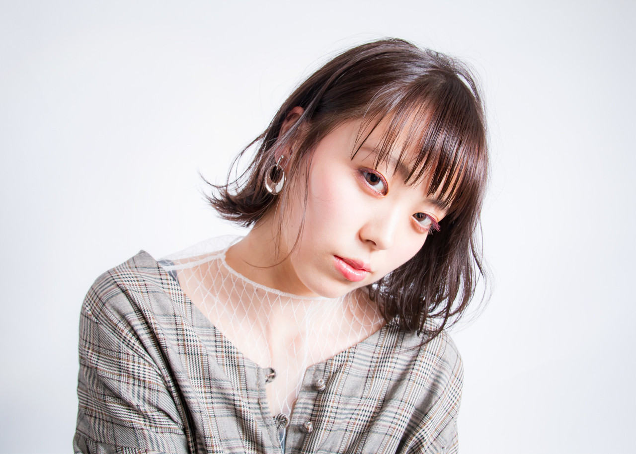 女子力 ナチュラル ピンク ボブ Well Hair Make Studio Well 中山 亮二 Hair