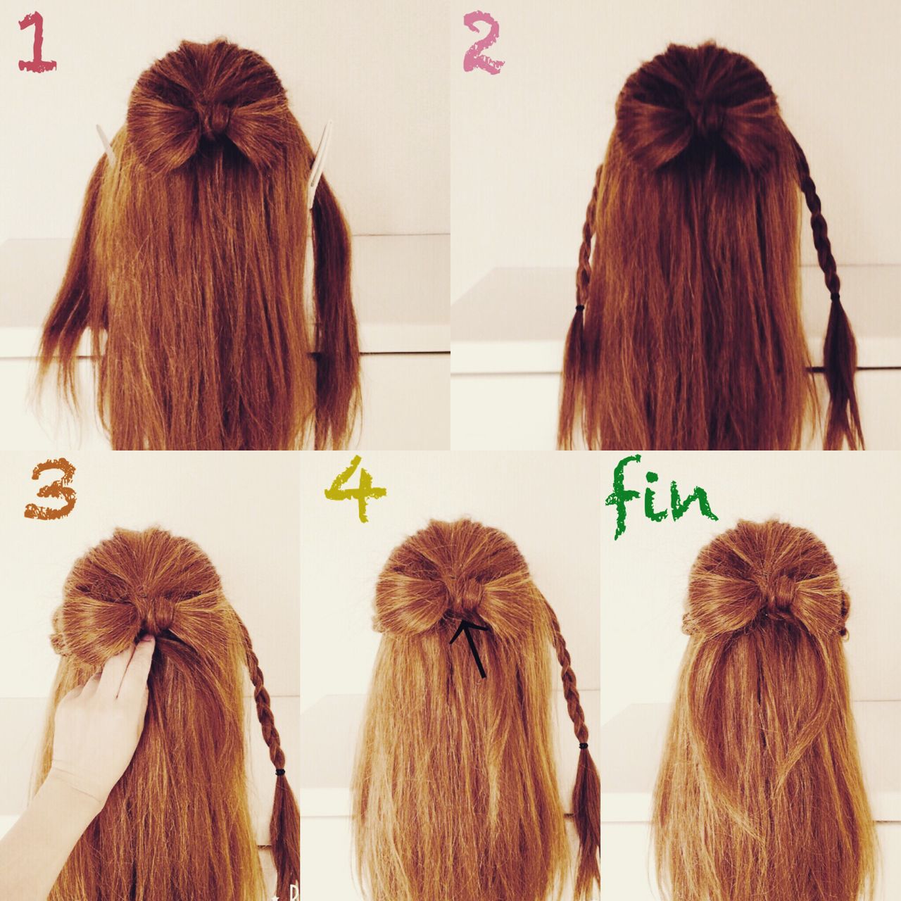 ヘアアレンジ ガーリー セミロング ハーフアップ Ares いまむ 93487