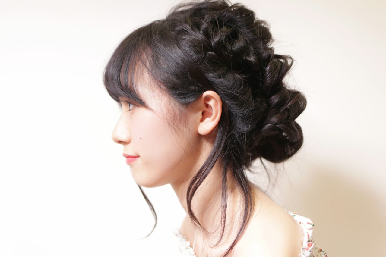 ヘアアレンジ 簡単ヘアアレンジ デート フェミニン Ayala Organic Spa