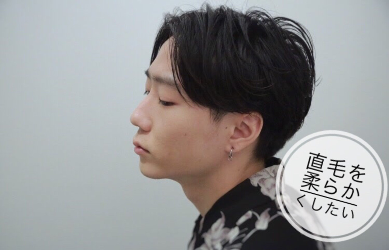 メンズヘア メンズマッシュ ツーブロック メンズショート|mens