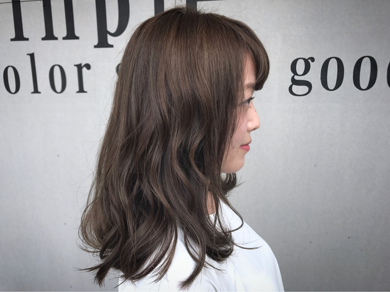 hair カラー専門店sinple 西面勇佑さんのヘアスタイルスナップ id 304261