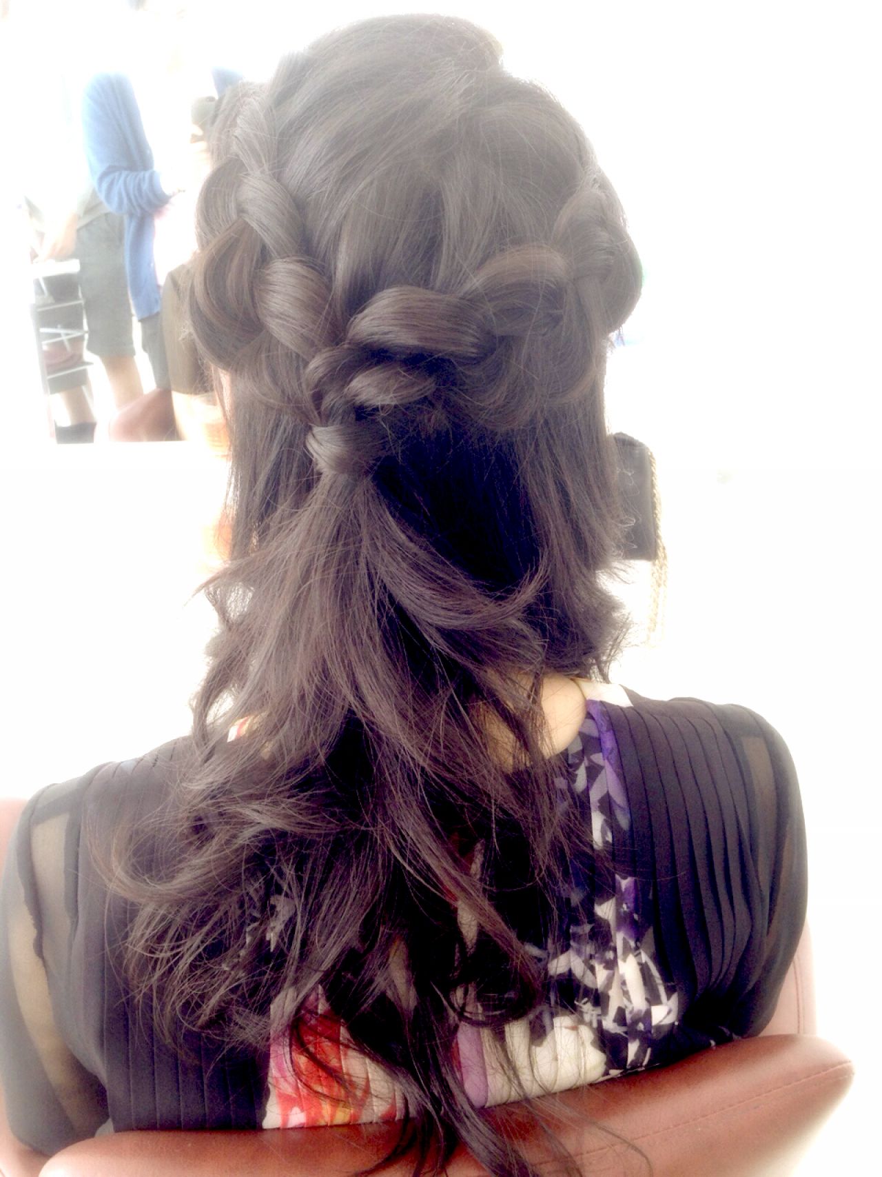 ヘアアレンジ 簡単ヘアアレンジ 編み込み パーティ 田村 明彦 7412 Hair