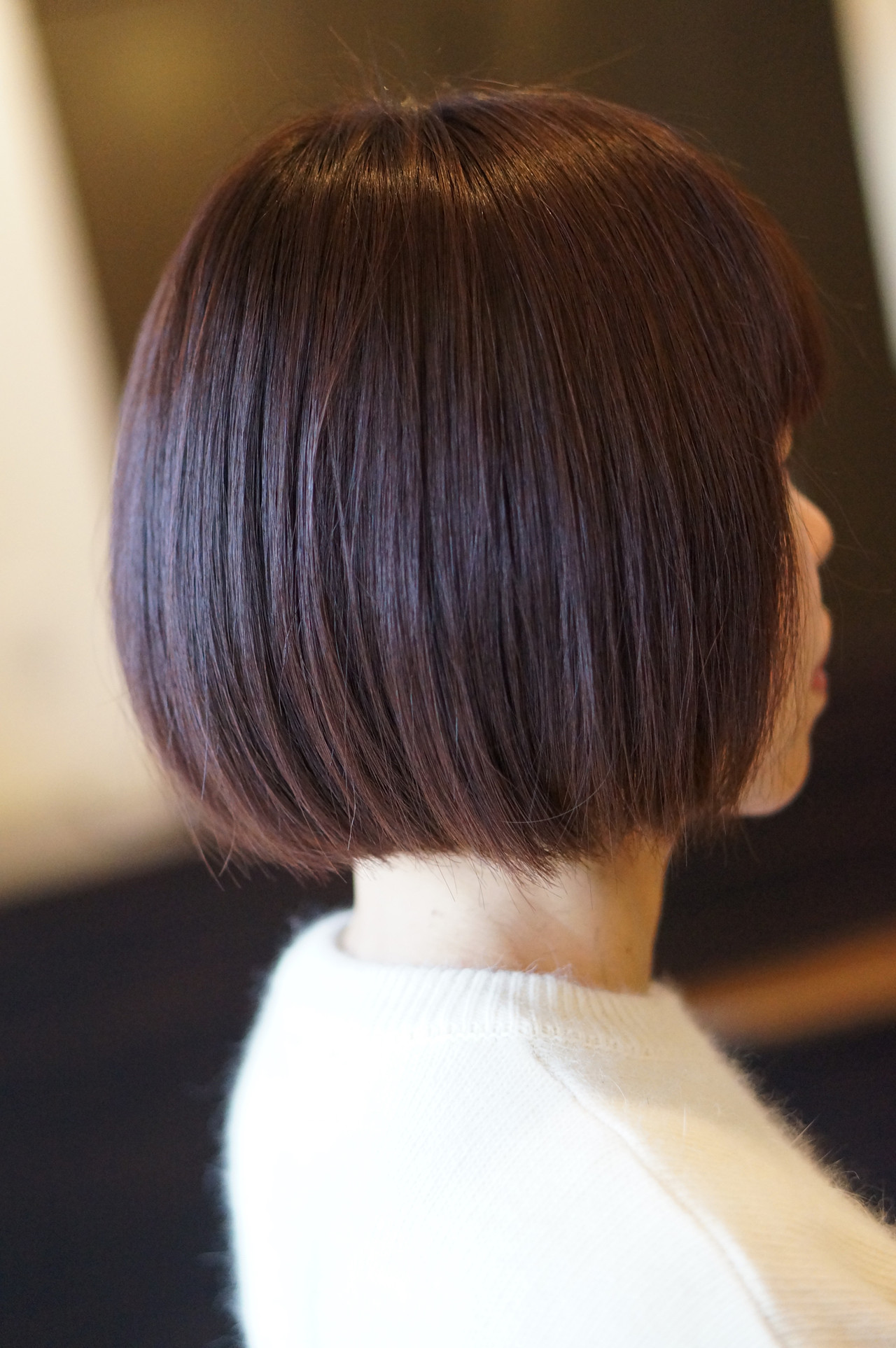 ヘアカラー ナチュラル 大人ヘアスタイル ショートボブ Giorno